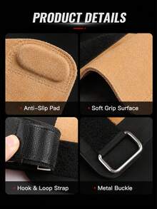 4pcs Unisex Weightlifting Belt | Pull-Up & Lifting Straps | Fitness Straps For Functional Training & Athletes | Support For Squats & Deadlifts – Gym Accessories – Wrist Support - Multicolor - View 8