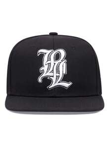 1pc Fashion Creative Flat Edge Hat LPL Embroidered Baseball Hat Street Hip Hop Hat Outdoor Daily Leisure Decorative Hat Adjustable Sunshade Hat Unisex - LPL - View 2