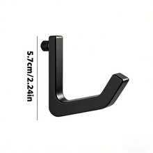 5pcs Heavy Duty Durable Hooks For 10.3mm Hole | High Load-Bearing, Wall-Mounted, Suitable For Shelving, Garage And Storage Solutions - Multicolor - View 2