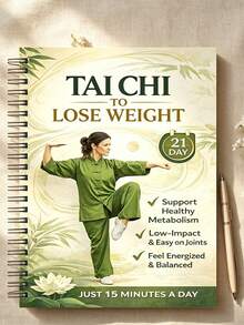 Practice 10 Minutes Of Light Tai Chi Daily To Enhance Physical Fitness And Daily Energy, Improve Joint Health And Flexibility, Strengthen Leg Muscles And Agility, Suitable For Beginners, 21-Day Tai Chi Course - Multicolor - View 3