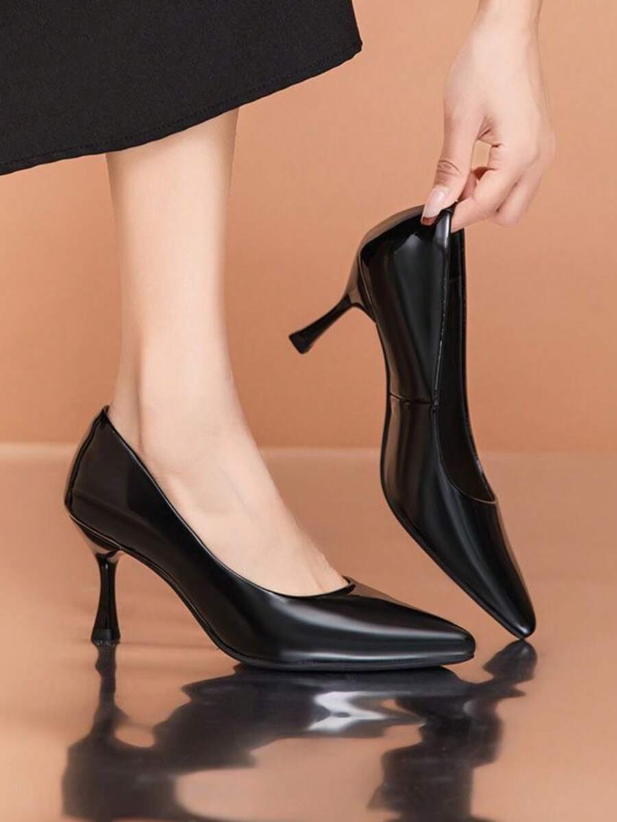 Women Pumps - Black - View 1