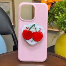 Cute Fruit Magnetic Phone Stand, Autumn New Heart-Shaped Phone Back Support Bracket, Desktop Stand - Multicolor - View 8