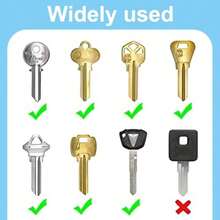 1/4/6/8/10/16/20 Pack, Multiple Colors Available, With Labels, 2.8cm/1.1in Retractable Key Identifiers, Fits Most Keys, Soft Touch Key Covers, With Identification Labels, Easy To Identify Door Keys - Stylish, Easy To Install, Includes Blank And Pre-Printed Labels, Men's Home Office Storage Accessories - Multicolor - View 7