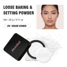 danche Oil Control Loose Setting Baking Powder With Powder Puff, Micronized Soft‑Focus Matte Finishing Powder, Blur Pores & Fine Lines, Paraben‑Free With Tocopheryl Acetate & Rice Starch, For All Skin Tones Daily Makeup - Multicolor - View 20