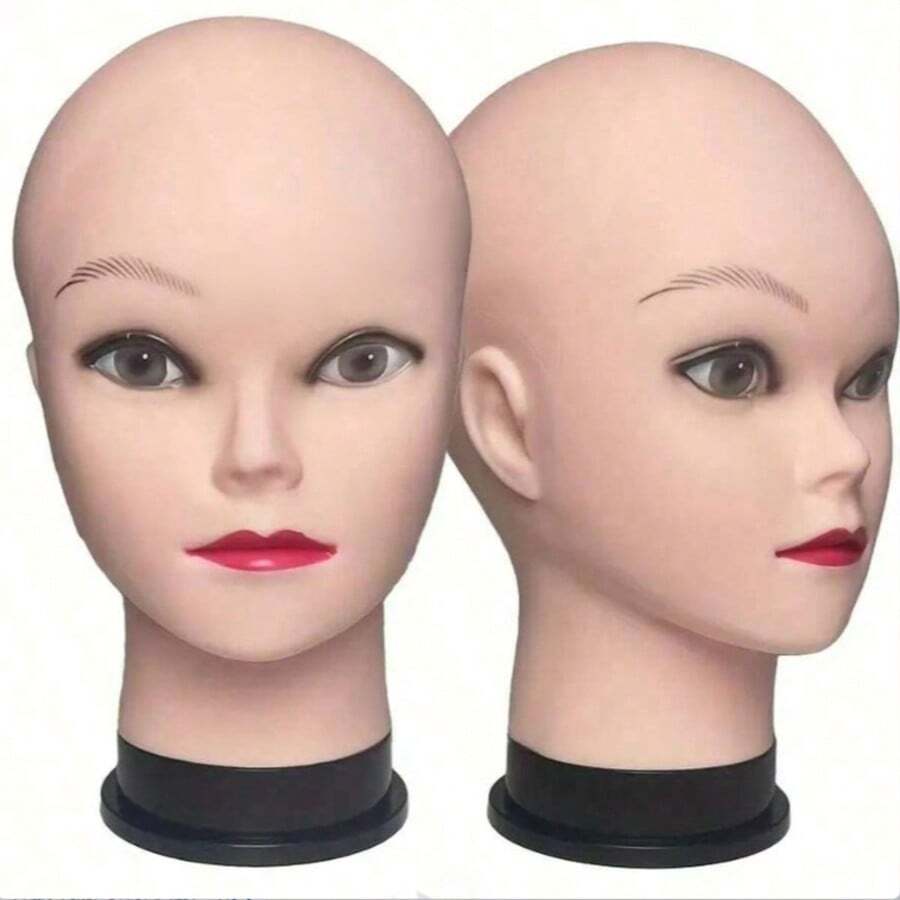 Perfect Mannequin Head, Suitable For Wig Display, Hair Styling Practice, Glasses Display, Hair Styling Practice, Glasses Display And Makeup Training - Female Head Model - View 1