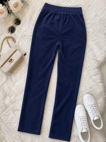 Women Pants - Blue - View 3
