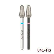 NotNoot 2pcs Diamond Nail Drill Bits Set, Dead Skin Remover, Glue Overflow Removal Tool, Nail Polishing Tool Set, Drill Replacement Heads - Silver - View 8