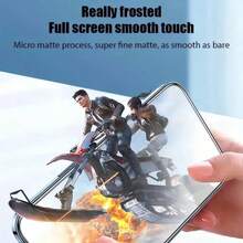 2 buah Pelindung Layar Privasi Matte Keramik, Anti Sidik Jari Definisi Tinggi, Film Lembut Tahan Guncangan Kompatibel dengan Casing Ponsel, Kompatibel dengan iPhone 18 Pro 18 Pro Max 17 16 15 14 13 12 11 Pro Pro Max XR X XS Max - Hitam - View 6