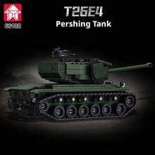 Super Panzer Heavy Tank Chinese ABS Plastic Building Block Model Military Toy Assembly 800pcs Gift - Super Panzer Tank [Bagged] 800pcs - View 4