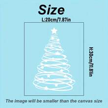 1pc Christmas Glass Sticker, New Year Glass Christmas Tree Decorative Sticker, White PVC Christmas Tree Holiday Decoration Sticker Suitable For Windows And Doors - one-size - View 6