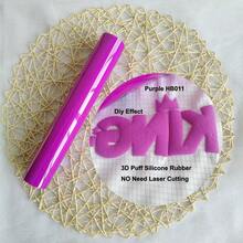 0.4mm Thick 3D Embossed Heat Transfer Vinyl - 3D Embossed Vinyl, Suitable For T-Shirts, Hats, Bags, Etc. Can Be Carved Using Engraving Machines. - L - View 60