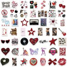 Downtown Y2K Girls Graffiti Stickers Retro Decorative Decals DIY Scrapbook Notebook Water Bottle - Multicolor - View 5