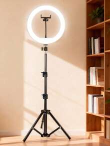 10-Inch Ring Light Stand Combo, USB Ring Light With Tripod Stand, Essential For Photography And Shooting, Soft Lighting Caresses The Eyes, Warm Family Radiance - Bracket Light Combination - View 9