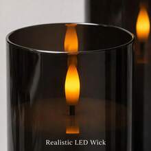 3 Packs Remote Control Flameless LED Candles, Simulating Realistic Flame Flickering, Decorative LED Candles Suitable For Home, Weddings, And Holiday Romantic Parties, Powered By 2 AA Batteries (Not Included) - LED Pillar Candles - View 12