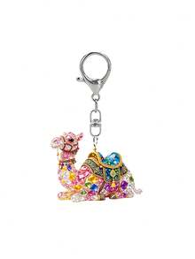 2D Acrylic Camel Keychain, Bag Pendant, Gift Decoration, Party, Ramadan, National Day, Birthday Gift - Multicolor - View 12