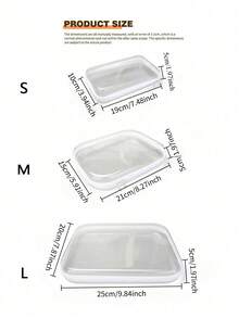 Clear Hard‑Shell Portable Travel Organizer Set , Zipper Hard Plastic Cosmetic Toiletry Storage Case , Waterproof Dustproof Shockproof Reusable Multi‑Purpose Container For Business Trip And Daily Use - Multicolor - View 4