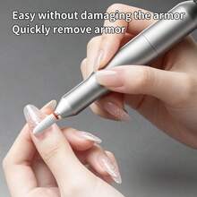 Two In One Nail Light Portable Nail Drill, Compact Design, Suitable For All Nail Care, Manicure Polishing, Shaping And Gel Removal For Beginners At Home, Portable Electric Nail File, Professional Manicure And Pedicure Set, With Display Screen - Multicolor - View 11