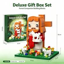 314 PCS Forest Companion Building Blocks, Adult Collectible Brick Figure, Gift For Halloween Christmas Thanksgiving Birthday - Green - View 2