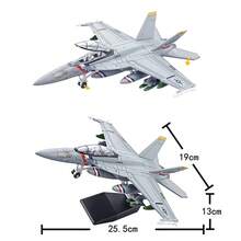 Military Series F-16 Fighter Jet Model Kit, KA-52 Helicopter Indoor Decorative Display, Back-To-School Gift, Boy's Toy Model, Birthday Present, Building Block Set - Multicolor - View 15