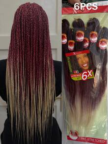 6pcs EZ Large Braid Flame Retardant Fiber African Dreadlocks1 Crochet Hook - Multicolor - View 15