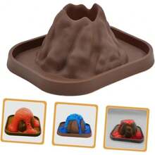 1pc Volcano Model Craft, With Realistic Eruption Base, Compact Volcano Mold, Aquatic Animal Habitat Decoration, Anti-Overflow Design, Suitable For Education And Science Projects, Large Aquarium Volcano Decoration, Skeleton Model Ornament - Multiple Styles - View 9