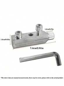 Adjustable Faucet Valve Removal Tool - Pipe And Screw Removal Tool With Soft Blue Handle, Pipe Maintenance Set - A - View 2