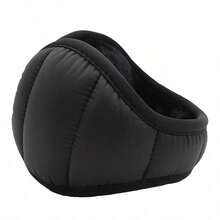 Unisex Winter Fleece Lined Ear Muffs, Foldable Back‑Warm Style Wind‑Resistant Earmuffs For Outdoor Cycling Commuting - Multicolor - View 8