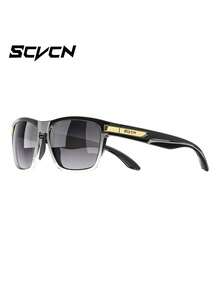 KAPVOE SCVCN Stylish Polarized Cycling Glasses – Essential For Beach, Pool, And Fishing; Unisex; Suitable For Mountain And Road Biking. - Multicolor - View 2