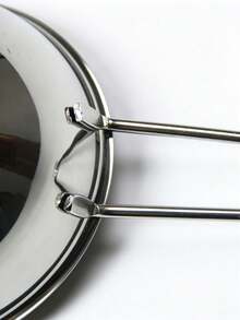 1/2pcs 304 Stainless Steel Cooking Bowl, Korean Style Ramen Bowl, Multi-Functional Salad Bowl, Egg Beating Bowl, Single Person Small Cooking Pot - View 7
