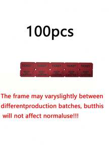 100pcs/Set Double Roll Raffle Tickets, Suitable For Events, Carnivals, Ticket Prizes, Games, Celebrations, Drinks And Other Occasions - Multicolor - View 11