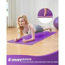 Colchonetas de ejercicio - morado / rosa - Ver 2