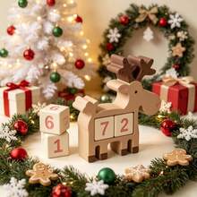SILIKE LUFEI 2 Buah Cetakan Silikon Resin Set Rusa Natal & Blok Angka, Cocok Untuk Membuat Resin Epoksi, Gipsum, Lilin, Produk Aromaterapi, Cetakan Silikon untuk Pajangan Dekorasi Rumah - cetakan silikon - View 7