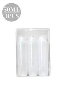 30ml & 50ml Portable Travel Squeeze Bottle Set, Leak‑Proof Flip‑Cap Refillable Empty Cosmetic Tubes For Shampoo Lotion Toiletry Travel Use - Multicolor - View 9