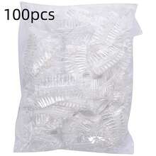 20/100 Pieces - Transparent PVC Disposable Earplugs, Providing Comfortable And Breathable Fit Without Irritating The Ears. Ideal For Shower Use, Suitable For Daily Beauty Care / Household Bathing / Hair Dyeing Salons / Personal Grooming. - Clear - View 7