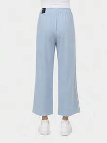 Adidas Women's TIRO PNT Knit Sports Pants KZ4173 - Baby Blue - View 2