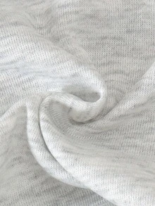Set 3pcs Baju Sweatshirt Kasual Sporty untuk Bayi Laki-laki, Model Setengah Resleting, Kerah Tegak, Celana Jogging dengan Garis Samping Warna Kontras, dan Tas Selempang Kecil yang Serasi untuk Musim Semi dan Gugur. - Light Grey - View 10