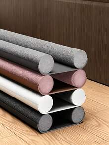 1‑Piece Wind‑, Rain‑, Dust‑ And Insect‑Proof Door Seal Strip‑ Suitable For Bedroom Doors, Sound‑Insulating Fabric Material - A - View 5