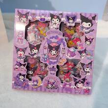 Cute Sanrio Cartoon Boxed Sticker Set, Waterproof Self-Adhesive Stickers, Fresh And Adorable Patterns, DIY Decoration For Planner, Water Bottle, Notebook, Luggage, Girly Handmade Material, Student Daily Decoration, Holiday Gift - Multicolor - View 8