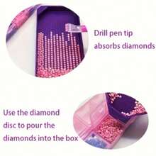69-Piece 5D Diamond Art Painting Kit - A Comprehensive Tool Set Including DIY Accessories, A Diamond Embroidery Box, Tray, Dotting Tool, Etc. - Perfect For Diamond Art Painting Supplies And Enthusiasts. - View 3