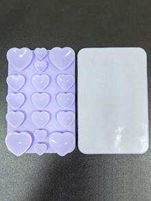 Silicone Heart-Shaped Suction Cup Phone Stand, Wall-Mounted Phone Holder With Single-Sided Adhesive Suction Cup, Suitable For Multiple Phone Models - Multicolor - View 20