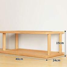 Space-Saving Multi-Tier Design, Easy Assembly Without Tools. Sturdy And Elegant Natural Color Square Shoe Rack, Suitable For Dorm, Hallway, Kitchen, Entryway, Closet And Sneaker Storage - Mustard Yellow - View 9