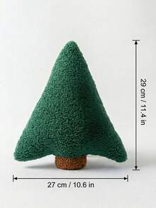 1pc Christmas Tree Throw Pillows, Squishy Plush Cushion Ornaments, Christmas Tree Pattern, Multicolor Style, All‑Season Use, Festive Home Style, For Adults, For Sofa Couch Bedroom Living Room Holiday Decor Occasions - Multiple Styles - View 16