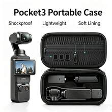 Hard Protective Storage Travel Bag For Osmo Pocket 4 Pocket 3 Handheld Gimbal Camera, Shockproof Waterproof Pressure‑Resistant Portable Carrying Case For Camera Full Accessories Outdoor Use - View 2