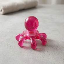 Octopus Shaped Manual Body Massager With 8 Flexible Arms Hard Plastic Pressure Tool For Head Back Waist Leg Shoulder Relaxation Portable Travel Use - Multicolor - View 7