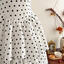 Women Short Dresses - Whole Grain Coffee - View 6
