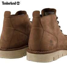 Timberland New Non-Slip Wear-Resistant Outdoor Hiking Shoes Lightweight Men's Retro Casual Mid-Top Boots - Brown - View 10