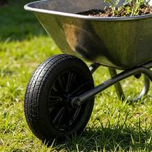 Universal 14" Black Wheelbarrow Wheel Heavy Duty Puncture Proof Wheel - UK-c399901 - View 5