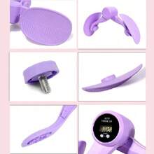 1pc Pelvic Floor Muscle Trainer With Counter Kegel Exerciser Hip And Inner Thigh Exercise Equipment For Hip/Butt/Arm/Leg - Multicolor - View 9