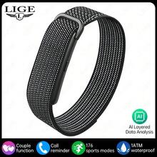 LIGE Fashion New Smart Band, Screenless Design, Waterproof, Multiple Sports Modes, Fitness Tracking, Sleep Monitoring - View 12