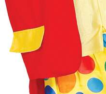 KIWI Adult Clown Costume, Fun And Colorful Complete Costume With Hat, Jacket, And Polka Dot Pants, Ideal For Carnival And Halloween - Option 1 - View 6
